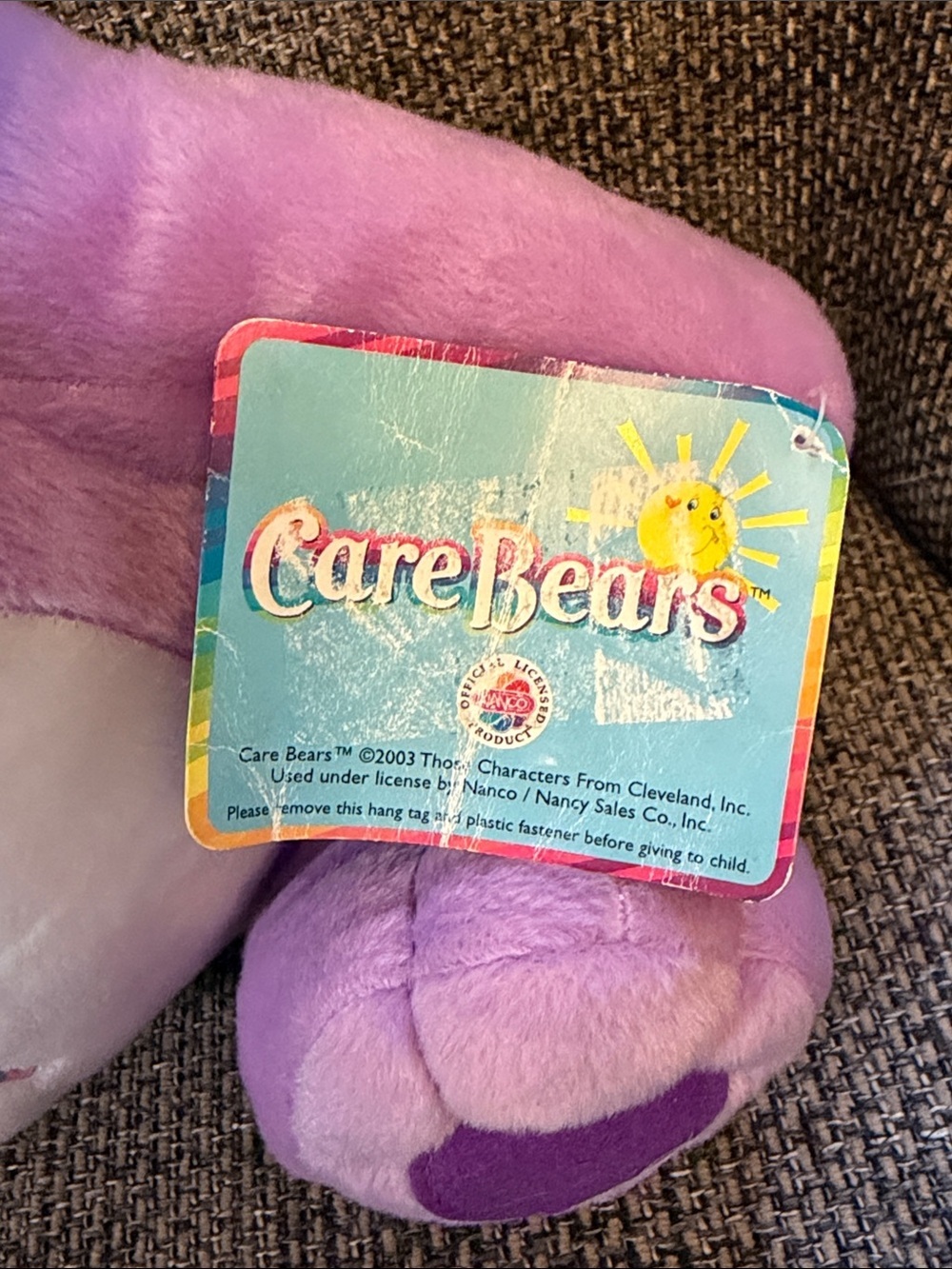 Care Bears Share Bear 2003 Plush 16” - Picture 3 of 12